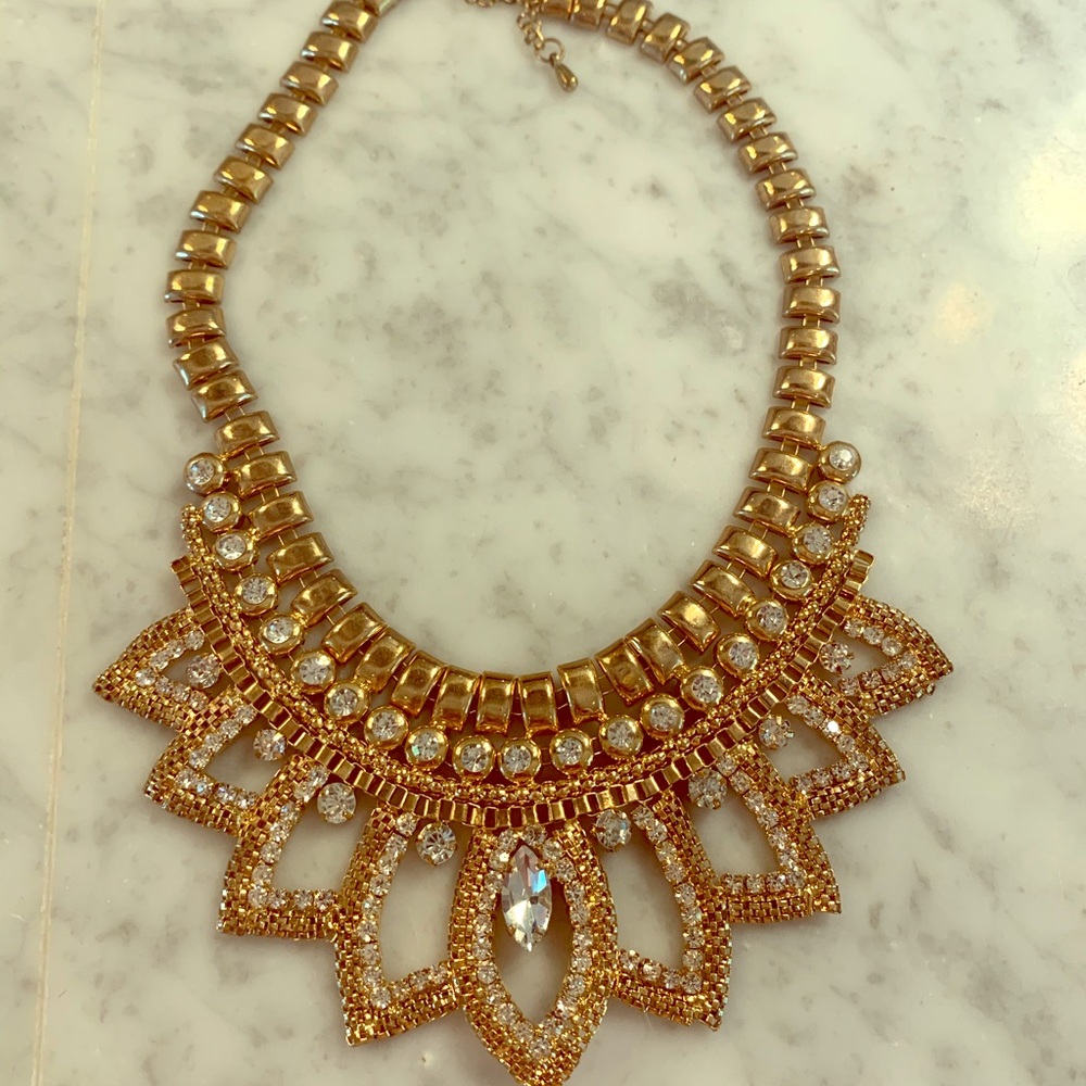 Rhinestone Party Choker